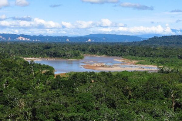 Cordillera de la región amazónica